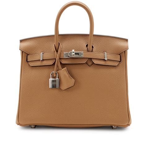 Hermès Chai Togo Birkin 25 Palladium Hardware, 2022 Available 